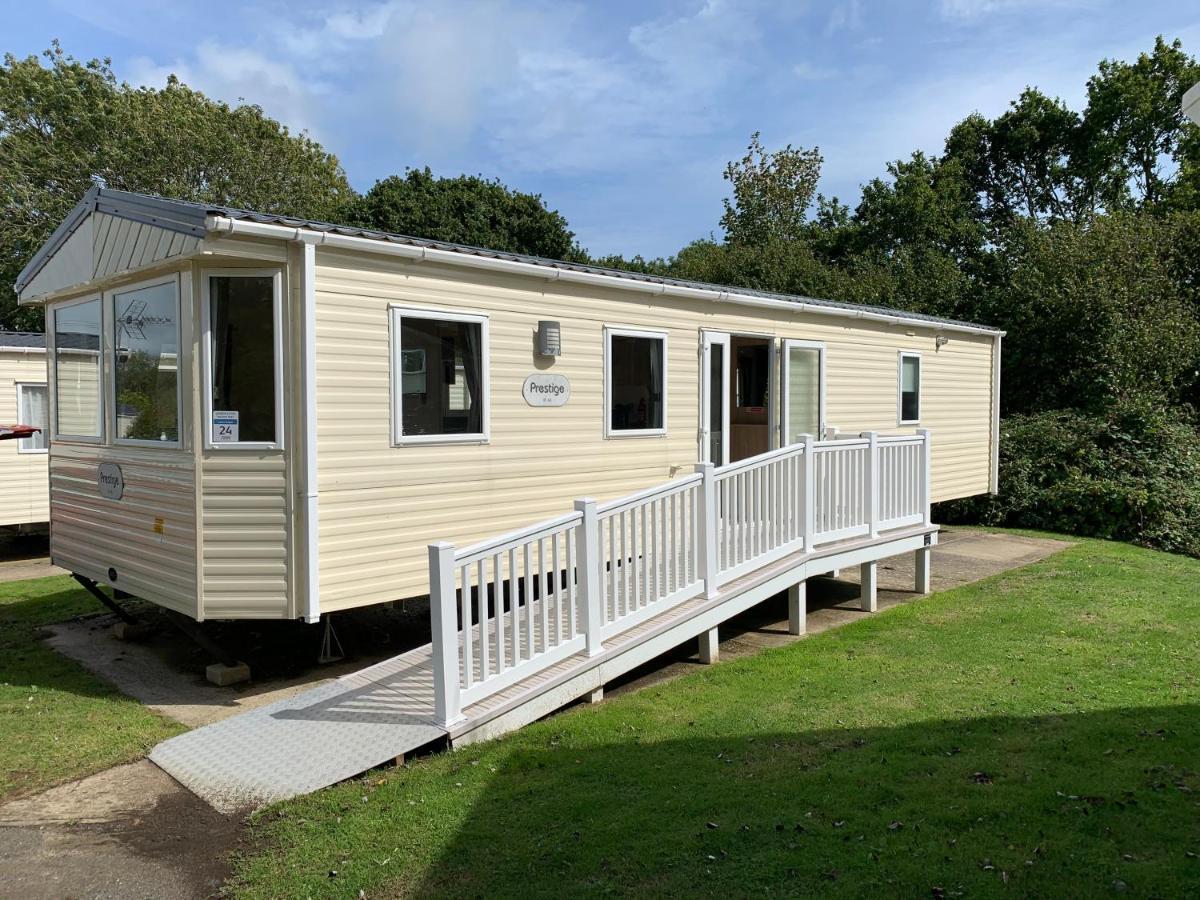Accessible Wheelchair Friendly Caravan, Lg24, Shanklin, Isle Of Wight Eksteriør bilde
